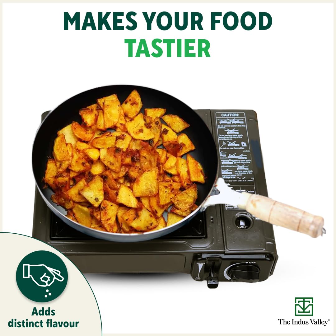 Pre-Seasoned Black Iron Cookware Set - Fry Pan 24.7 Cm, 1.5 Liters + Kadai 24.6 Cm, 2.7 Liters | Kitchen Cooking Combo Pots & Pans Set Of 2 Pcs - Naturally Nonstick Pre-Seasoned Black Iron Cookware Set - Fry Pan 24.7 Cm, 1.5 Liters + Kadai 24.6 Cm, 2.7 Liters | Kitchen Cooking Combo Pots & Pans Set Of 2 Pcs - Naturally Nonstick