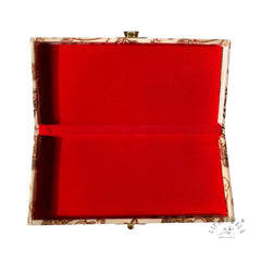 Designer Rectangular Shaped Floral Design Cash Box, Shagun Box, Gift Box, Gaddi Box, Jewellery Box, Shagun Envelope In Floral Design, Colour - Multicolor