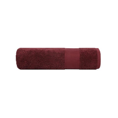 Trident 100% Cotton Bath Towels Large Size Soft & Absorbent 450 Gsm | Urban Comfort (Wine Red)