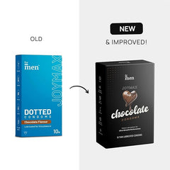 Joymax Chocolate Condoms For Men | Ultra-thin, Smooth & Flavoured Pack Of 3, (10 Sheets Each)