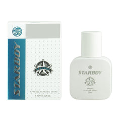 JD International Star Boy White Apparel Unisex Perfume With Long Lasting Fragrance - 30ml, 1.02 Fl.oz | Perfume For Men & Women