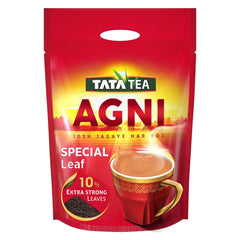 Tata Tea Agni Chai Patti - 1.5 Kg, 52.9 Ounce | Strong Chai With 10% Extra Strong Leaves - Loose Leaves Black Tea, Medium Caffeine Chai Patti
