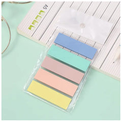 Sticky Note, Pastel Color Soft Memo Arrow Flag Index Mini Text Highlighter Strips - Set Of 2
