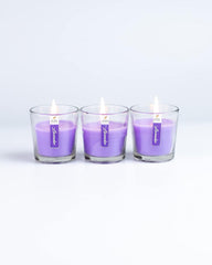 LAVENDER FRAGRANCE VOTIVE GLASS CANDLES | BEST FOR DIWALI GIFT SET CANDLES