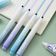 Sticky Tabs 200pcs Page Markers, Sticky Book Tabs, Book Markers, Pastel Marker Set - Blue