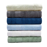 Mush Bamboo Hand Towels 600 Gsm | Ultra Soft, Absorbent & Quick Dry Towel For Gym, Travel, Sports & Yoga (Assorted) Set Of 6