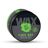 Set Wet Hair Wax For Men Fibre Hair Wax 60g 2.1 Oz. | Strong Hold , Extra Volume , Natural Finish , Restylable Anytime , Easy Wash Off | No Paraben , No Sulphate , No Alcohol