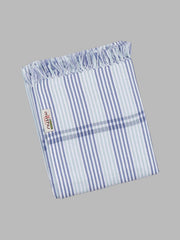 Ramraj Signature Striped Bath Towel 1200 Gsm (Multicolor)- Pack Of 4