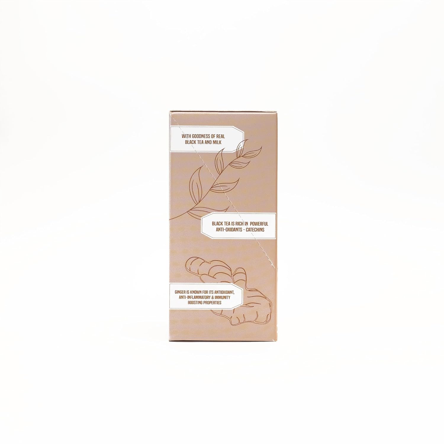 Bean Leaf Brew Milk Tea Latte - 6 X 28gm Sachets, 0.98 Ounce Each | 3-In-1 Instant Premix Infused With Real Ginger - No Preservatives, No Added Flavors | Travel-Friendly Refreshment Bean Leaf Brew Milk Tea Latte - 6 X 28gm Sachets, 0.98 Ounce Each | 3-In-1 Instant Premix Infused With Real Ginger - No Preservatives, No Added Flavors | Travel-Friendly Refreshment