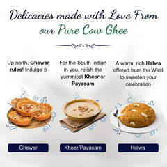 Organic Cow Desi Ghee By Geeta Swachh | Natural & Healthy Curd-Churned Desi Cow Ghee Good For Cooking, Frying | (5 Litre) 169.0 Ounce | Jar Pack