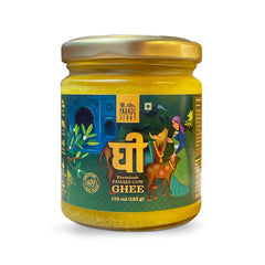 100% Pure Pahadi Cow Ghee By The Pahadi Story | Rich In Nutrients & Strong Aroma Pure Pahadi Desi Ghee Good For Parathe | (135ml) 4.5 Ounce | Jar Pack