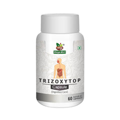 Divya Shri Trizoxytop Ayurvedic Capsules For Digestive Care Enzymes Supplements Ayurvedic | Digestive Care | 60 Capsules, 100gm 0.2lbs