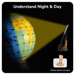 Globe Explorer, AR Based Toy For Kids 8-14 Years Old | 1000+ Facts About Animals, Monuments, Places & More, Birthday Gift For Boys & Girls I Stem Educational Toy For Kids, Pack Of 1