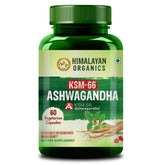 Himalayan Organics Ashwagandha 1000mg, Boost Energy, Strength, Stamina Helps Anxiety & Stress Relief For Men & Women | 60 Capsules 100gm 0.2lbs