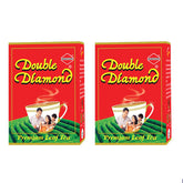 Duncans Double Diamond Premium CTC Tea - Pack Of 2 X 250gm, 8.8 Ounce Each | Bold & Refreshing Premium Leaf Tea - Medium Caffeine Chai Patti