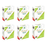 Double Apple Flavored Herbal Filter Dhoompan Sticks - Pack Of 6X 20 Pcs Herbal Cigarette | Bidi Sticks Rolled In Tendu Leaves, Non-Addictive Sticks - Tobacco Free & Nicotine Free