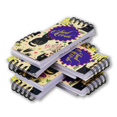 To-Do-List Notepad, Spiral Bound Memo Pad, Journal, Writing Pad For Office, Unruled, Set Of 8