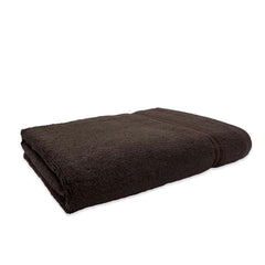 Welspun 100% Cotton Large Bath Towel 500 Gsm | Super Absorbent, Quick Dry, Ultra Soft Dobby Solid Design Bath Towels (Brown)