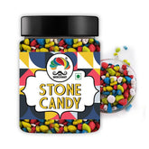 Mr. Merchant Stone Candy Chocolates For Kid & Cake Decoration 300gm, | Jar Pack