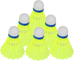 Vankab Nylon Quality Badminton Shuttlecock | Green , Pack Of 10 | For Beginners With Premium Quality