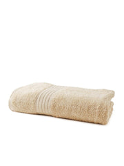 Bombay Dyeing Towel 100% Cotton Tulip Bath Turkish Towel 500 Gsm | Super Soft & Ultra Absorbent | Hand Washable & Machine Washable (Beige - Flax)