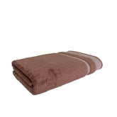 Spaces Hygro Cotton Bath Towel 600 Gsm | Dries You Quicker Blooms Softer When Washed Dries You Quicker (Light Brown)