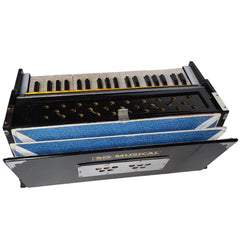 Musical Instrument Harmonium For Student - Total 39 Keys, Two Reeds (Base+ Male), 3.25 Octave, Instant Response Keyboard - Without Stopper