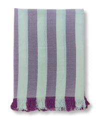 Gokak 100% Bamboo Bath Towels 300 Gsm | Ultra Soft, High Absorbent & Quick Dry Towels (Magenta Purple & White)