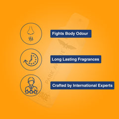 PARK AVENUE 2X VOYAGE + NEO DEODORANT BODY SPRAY FOR MEN 150ML 5.0 FL.OZ. EACH PACK OF 3