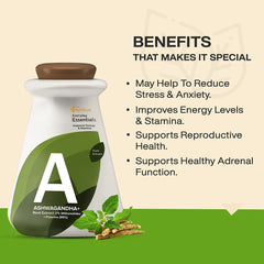 Myfitfuel Ashwagandha Root Extract 7% Withanolides With Piperine 95%, 1000mg, Improves Energy Levels & Stamina | 180 Capsules 300gm 0.66lbs