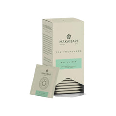 Makaibari Tea Treasures Bai Mu Dan Darjeeling Peony White Tea - 50gm, 1.7 Ounce, 25 Envelope Tea Bags | USDA Certified Premium Darjeeling Loose Leaf Tea - Medium Caffeine Loose Leaves