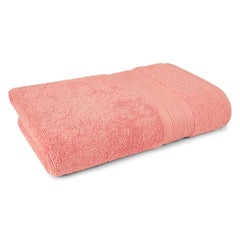 Showstopper Cotton Bath Towel 500 Gsm (Baby Pink)