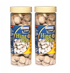 Gokulesh Hing Peda 280gm, (140gm *2) | Good For Taste | Jar Pack