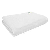 Softspun Microfiber Hair & Face Care Bath Towel 360 Gsm | Ultra Absorbent Super Soft & Comfortable Quick Drying For Men & Women Daily Use Extra Large Size Towel (White)