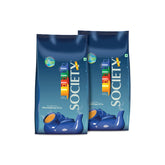 Society Twisted & Curled Leaf Tea - Pack Of 2 X 500gm Pouch, 17.6 Ounce Each | Unique Blend Crafted For Chai Lovers Across India - Low Caffeine Chai Patti | Premium Ingredients For Tea Drinker