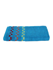 Bianca Super Soft Turkish Terry Towel 600 Gsm | 100% Mercerised Cotton Large Bath Towel Super Absorbent | Anti Bacterial, Quick Dry Technology - Teal