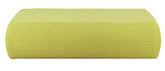 Casa Copenhagen Egyptian Cotton Waffle Large Bath Towel 500 Gsm (Lime Green)