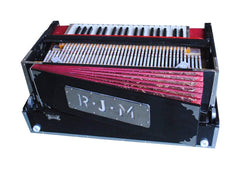 Musical Instrument Harmonium With Coupler - 9 Scale Changer (With Coupler), 37 Italian Keys, 3 3/4 Octave, 3 Set Of Premier Star Reeds (Male, Male & Female), Seven Folded Below