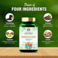 Search Wellness Digestive Care Natural & Herbal Capsules For Better Digestive Function & Healthy Gut, Ayurvedic Medicine For Healthy Digestion & Boost Immunity | 60 Capsules, 100gm 0.2lbs