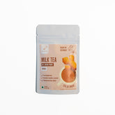 Bean Leaf Brew Milk Tea Latte - 6 X 28gm Sachets, 0.98 Ounce Each | 3-In-1 Instant Premix Infused With Real Ginger - No Preservatives, No Added Flavors | Travel-Friendly Refreshment