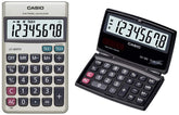 Casio SX-100-W Portable Calculator With Foldable Design & Casio LC-403TV Portable Calculator With Metal Faceplate