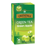 Twinings Green Apple Green Tea - 50gm, 1.7 Ounce, 25 Enveloped Tea Bags | Fruity & Indulgent, Unique Blend Of Origin Teas - Low Caffeine