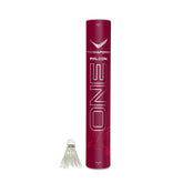 Transfrom VT - One Badminton Feather Shuttlecock , Speed 78 | White , Pack Of 12 , Playing Level - Professional