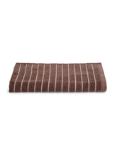 Welspun 2 In-1 100% Cotton 400 Gsm Bath Towel (Chocolate)