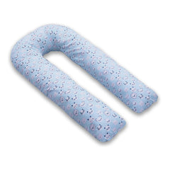 U Shaped Pregnancy Pillow, Maternity Pillow, 100% Cotton Cover, Sky-Blue, Koala | Super Premium Pillow, Versatile Use, Pregnocare Microfibers, Breathable, Comfortable Pillow, Body Pillows