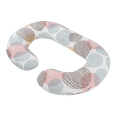 Pregnancy Pillow, C Shaped Pillow, Maternity Pillow For Sleeping - Moonshine | 100% Cotton Pillow For Pregnant Mothers With Breathable & No Heat Fabric - Full Body Support For Better Sleep