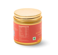 Organic Natural A2 Gir Cow Ghee By Pujashree | Traditional Bilona Method Healthy Pure Desi Ghee Perfect For Use Navratri | (120ml) 4.0 Ounce | Jar Pack