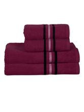 Cortina Cotton Ultra Soft 2 Bath & 2 Hand Towel 1400 Gsm (Maroon) - 4 Pcs