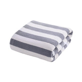 Maxoshine Microfiber Towels For Bath Large Size-Super Soft Coral Fleece Bathing Towel With Hook Quick Dry Super Absorbent-Bath Towel For Men & Women (Grey)