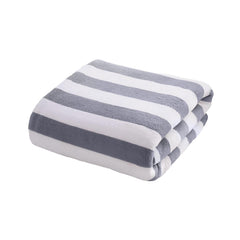 Maxoshine Microfiber Towels For Bath Large Size-Super Soft Coral Fleece Bathing Towel With Hook Quick Dry Super Absorbent-Bath Towel For Men & Women (Grey)